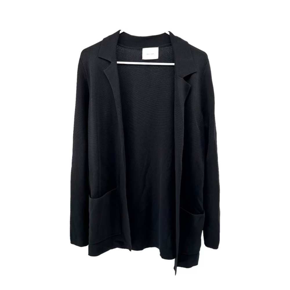 All Row |‎ S Small Black Open Cardigan Sweater